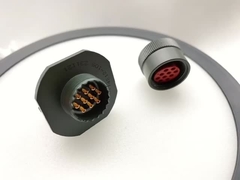 Receptacle de mermelada de nueces MIL-DTL-26482 Serie I 10 pines femeninos Mil DTL 26482 conector