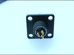 Conchas de aleación de aluminio MIL-DTL-26482 Serie 1 7.5A Mil DTL 26482 Contactos MS3110F8-3P