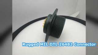 Revisión del conector KAIDA MS3112R14 19SN 01 MIL DTL 26482