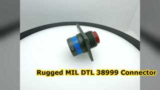 MIL DTL 38999 Series Connector MS27497T10B35P Review