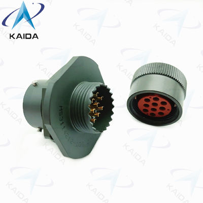 Calidad  Jam Nut Receptacle MIL-DTL-26482 Series I 10 Female Pins Mil Dtl 26482 Connector fábrica