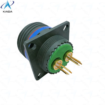 calidad  Olive Green Cadmium Quadrax PCB Receptacle Contacts 8D0C17W82PN Custom Quadrax PCB Contacts.8D series D38999 fábrica