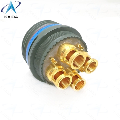 calidad  6 Contact Olive Green Cadmium Plug for Exceptional Durability and Reliability.D38999 Series Epoxy Potting.D38999/26WJ28SB-H.Solder Power Contacts fábrica