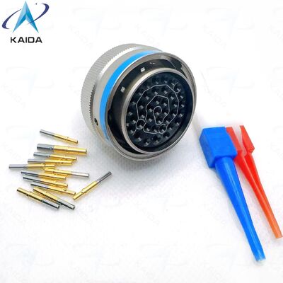 Calidad  MIL-DTL-83723, SERIES III CONNECTORS  WITH BAYONET COUPLING，M83723/77R2039N，Straight plug,  RFI grounding,Shell Size 20 with Contact layout 20-39. fábrica