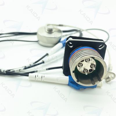 20KC04N Conectores de fibra óptica con cinco llaves ARINC801 Conector anti-insertación errónea