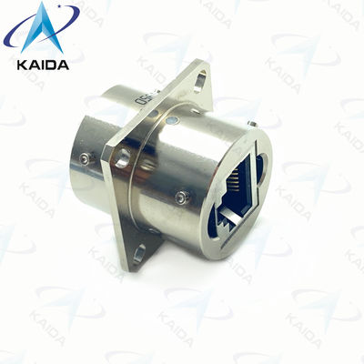 YW122F01 RJ45 Conector circular YW Conectores D38999 Rj45 Tipo de bayoneta Triple hilo