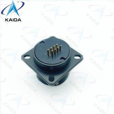 Conectores circulares RJ45 USB Transferencia de datos de -25°C a 125°C Conectores de enchufe de aviación