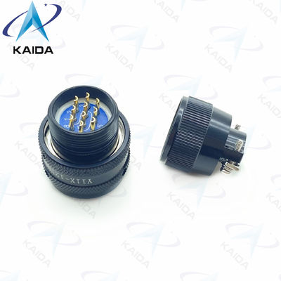 10 contactos enchufe conector eléctrico de perno redondo -55C a 125C conector circular enchufe