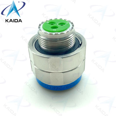 Conector de acero inoxidable con conectores de 3 pines masculinos incluidos D38999/26KC03PN