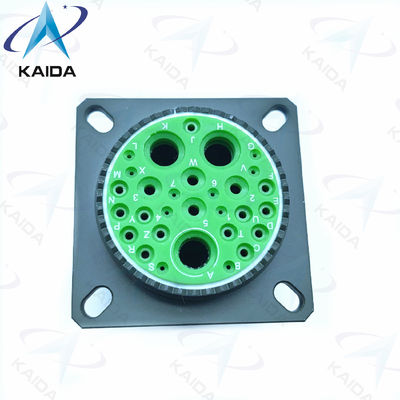 -55°C a 125°C MIL-DTL-38999 Serie III con material de contacto de aleación de cobre.Olive verde de cadmio.D38999/20WJ20AN