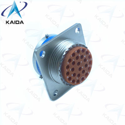 26 Pinos masculinos MIL-DTL-38999 Serie 2 Conector de níquel sin electro.D38999 Serie 2