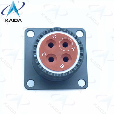 Circular MIL-DTL-26482 Conector de aceite de oliva con láminas de cadmio