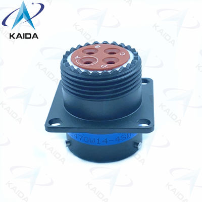 Circular MIL-DTL-26482 Conector de aceite de oliva con láminas de cadmio