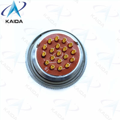 Conector eléctrico circular a prueba de lluvia enchufe de acero inoxidable de grado industrial