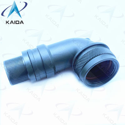 Conector de cadmio verde de oliva Concha trasera Adaptador de botas encogido EMI RFI Shield Sock