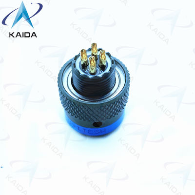 Terminado el contacto de soldadura MS3116F8-4P 500V Mil 26482 Conector Cadmio verde oliva