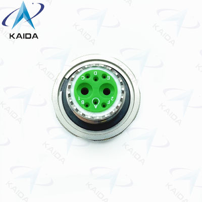 Enchufe R con acabado de contacto de oro para MIL-DTL-38999 Serie III.8 Pinos femeninos de acero inoxidable pasivado D38999/26KC26SN