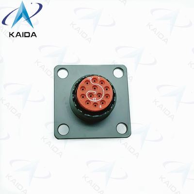 Montado en la pared D38999 Serie 2 Receptacle 500V 38999 Conector Ethernet 13 Pins femeninos.MS27497T10B35S