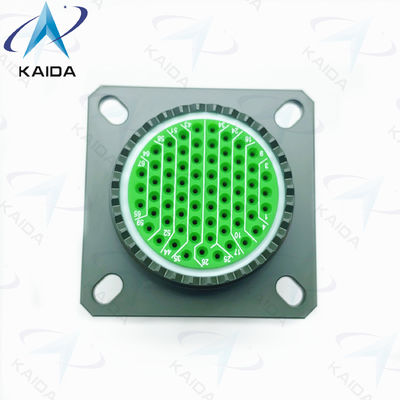 Conector de recipiente de tamaño de concha 19 D38999 Serie 3 Conector de cadmio verde oliva