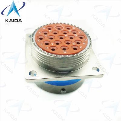 19 Pinos femeninos MIL-DTL-26482 Conector de níquel sin electrofinish Mil DTL 26482 Serie II
