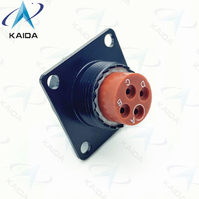 4 pines femeninas MIL-DTL-38999 Serie 2 Conector de energía anodizado de balcón 38999