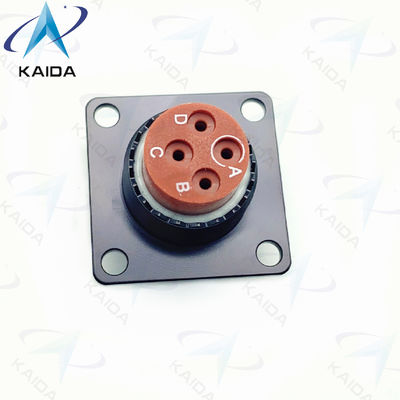 4 pines femeninas MIL-DTL-38999 Serie 2 Conector de energía anodizado de balcón 38999