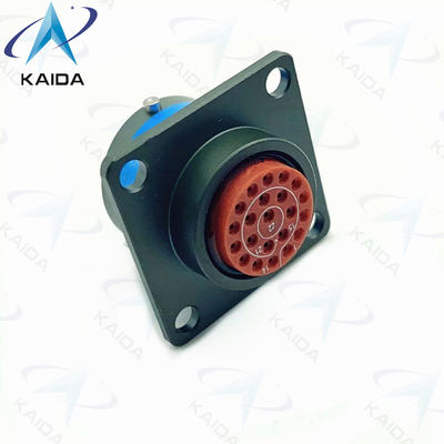 22 Pinos masculinos D38999 Serie 2 Conector de caja de ajuste de la caja de montaje del recipiente D38999 Mil Spec