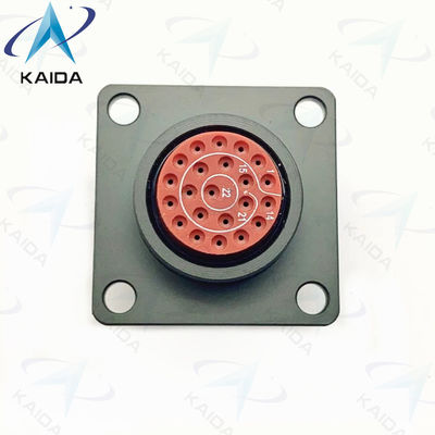 22 Pinos masculinos D38999 Serie 2 Conector de caja de ajuste de la caja de montaje del recipiente D38999 Mil Spec