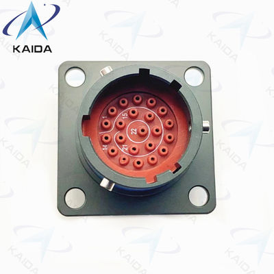 22 Pinos masculinos D38999 Serie 2 Conector de caja de ajuste de la caja de montaje del recipiente D38999 Mil Spec