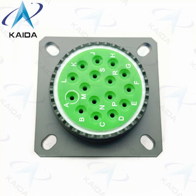 Conector circular roscado MIL-DTL-38999 Serie 3 con 16 pines masculinos D38999 20WG16PN
