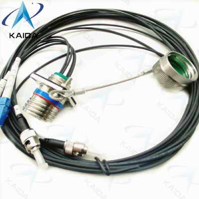 Conectores de fibra óptica para recipientes de montaje en caja con contacto de oro MIL-DTL-26482 Serie Ii