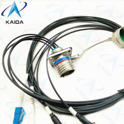 Conectores de fibra óptica para recipientes de montaje en caja con contacto de oro MIL-DTL-26482 Serie Ii