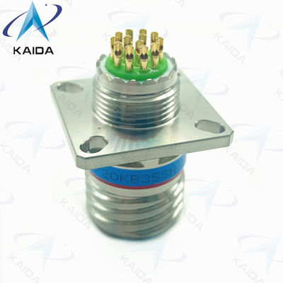 Tipo de recipiente MIL-DTL-38999 Conector de acero inoxidable pasivado Mil Dtl D38999