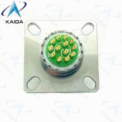 Tipo de recipiente MIL-DTL-38999 Conector de acero inoxidable pasivado Mil Dtl D38999