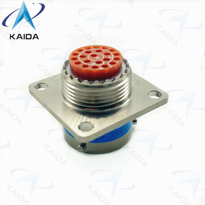 22 Contactos masculinos MIL-DTL-38999 Serie 2 Conector de montaje en la pared D38999