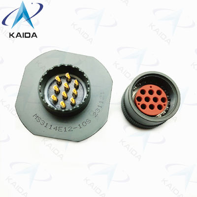 Receptacle de mermelada de nueces MIL-DTL-26482 Serie I 10 pines femeninos Mil DTL 26482 conector