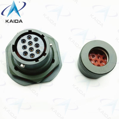 Receptacle de mermelada de nueces MIL-DTL-26482 Serie I 10 pines femeninos Mil DTL 26482 conector