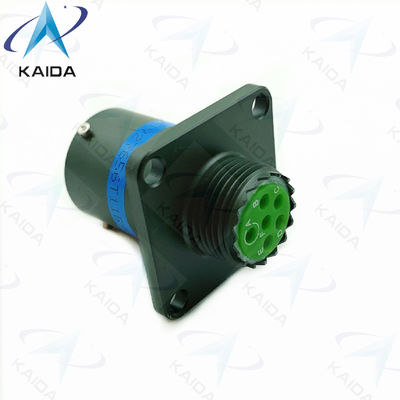 Conector circular D38999 Serie 1 Revestimiento de pared con revestimiento de oro MIL-DTL-38999 Conector