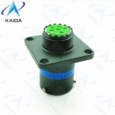 Conector circular D38999 Serie 1 Revestimiento de pared con revestimiento de oro MIL-DTL-38999 Conector