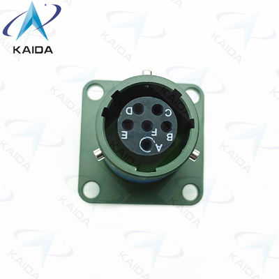 Conector circular D38999 Serie 1 Revestimiento de pared con revestimiento de oro MIL-DTL-38999 Conector