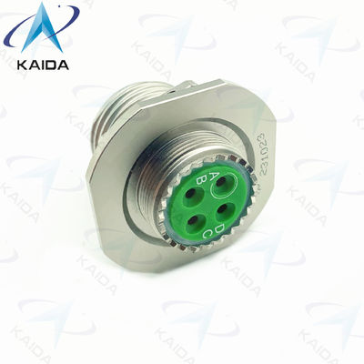 Conector para receptores de nueces de mermelada de la serie III con contacto de crujido de níquel sin electro TVS07RF15-04P.8D