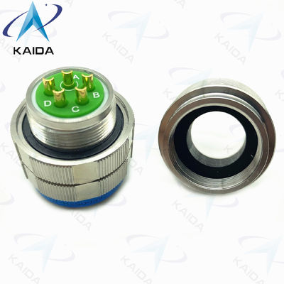 M85049/26KD05SN-M10 Conector personalizado pasivado de acero inoxidable en 10 metros bajo el agua