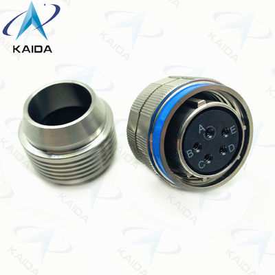 M85049/26KD05SN-M10 Conector personalizado pasivado de acero inoxidable en 10 metros bajo el agua