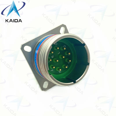 Tipo de cola de PCB corto MIL-DTL-38999 Serie III Conector de receptáculo D38999/20FF11PCN Níquel sin electro.8D Serie