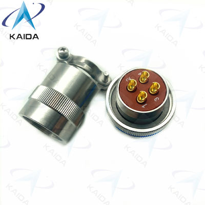 25A-300A Corriente nominal del enchufe pasivado de acero inoxidable XCD22T4K1P40 con abrazadera de cable
