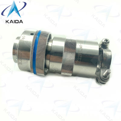 25A-300A Corriente nominal del enchufe pasivado de acero inoxidable XCD22T4K1P40 con abrazadera de cable