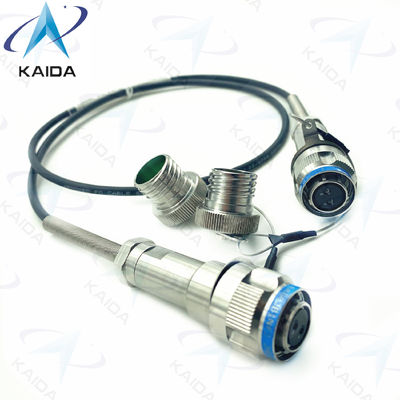 Conectores de fibra óptica de acabado pasivado de acero inoxidable 2*J599/26KB02B1N-8.0 ((GD)