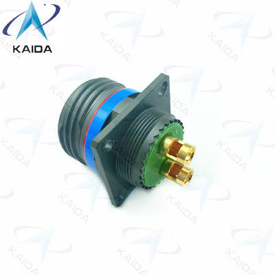 Conector roscado de 500V MIL-DTL-38999 Serie III D38999/20WE62PN-H.2 8# Contacto de alimentación Cadmio verde oliva Serie 8D
