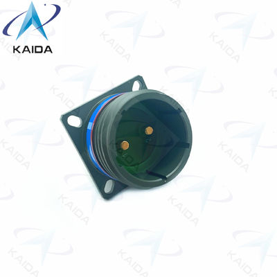 Conector roscado de 500V MIL-DTL-38999 Serie III D38999/20WE62PN-H.2 8# Contacto de alimentación Cadmio verde oliva Serie 8D