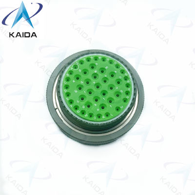 Material de contacto de aleación de cobre Disposición de inserción 25-43 para MIL-DTL-38999 Serie I MS27467T25B43PA Cadmio verde oliva